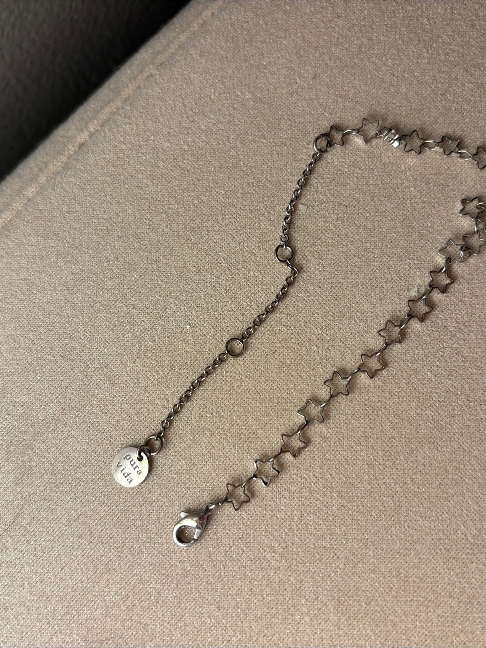 Pura Vida Seeing Stars Silver Choker Necklace - Picture 3 of 3